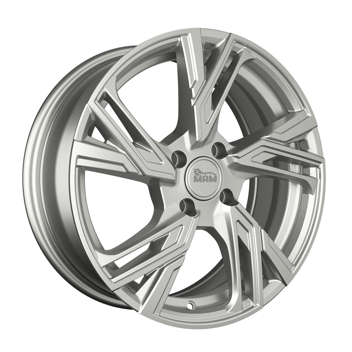 MAM Felgen RS5 15x6 ET38 4x108 Silver Painted