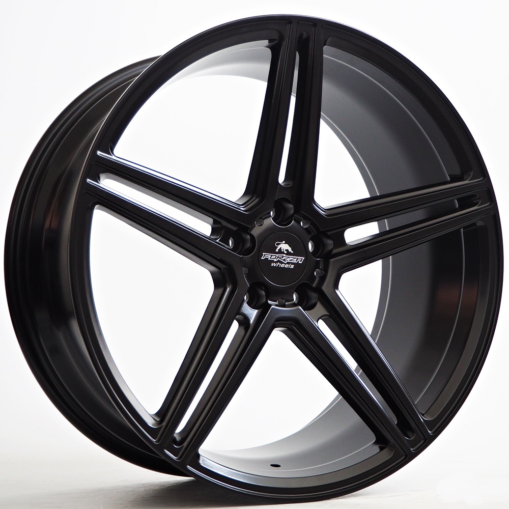 Forzza Wheels BOSAN 20x9 ET25 5x112 Satin Black