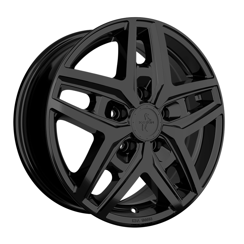 Keskin KT C1-5L 16x6.5 ET50.9 5x120 Black Painted