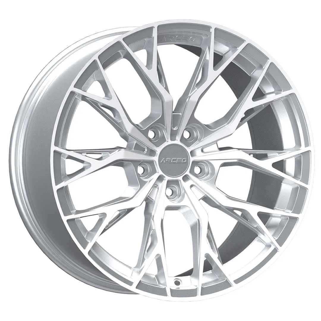 Arceo ROMA 19x8.5 ET45 5x112 Silver Diamond