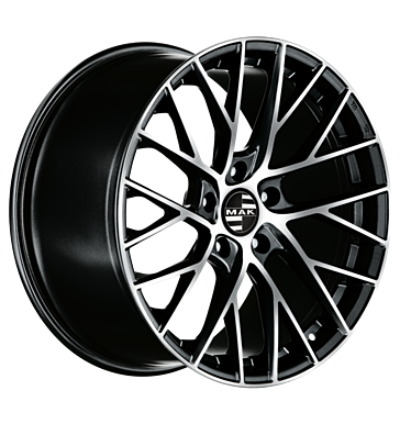 MAK MONACO 19x8.5 ET52 5x130 Black Mirror