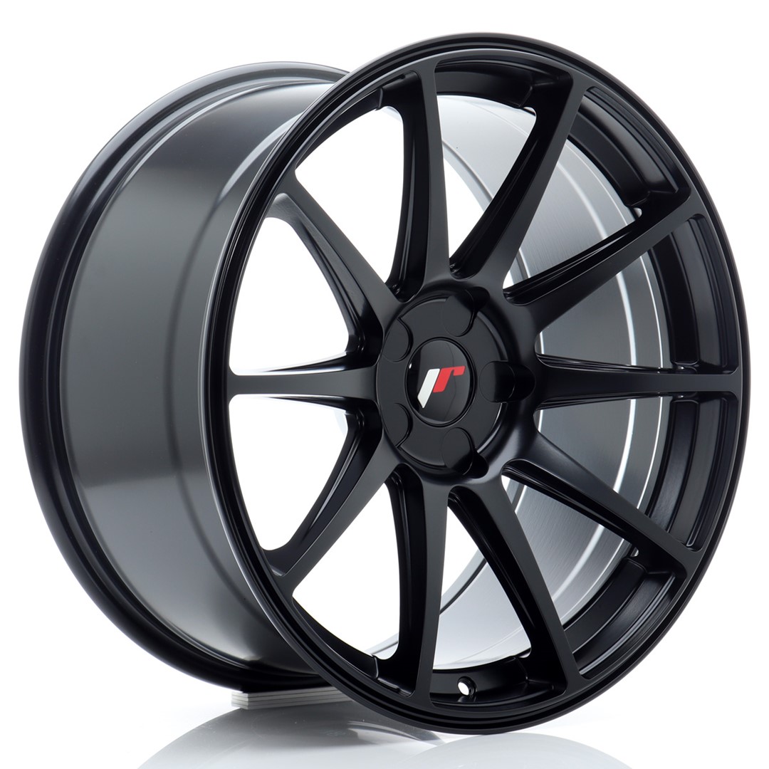 Japan Racing JR11 19x9.5 ET15-35 Matt Black (ET und LK frei wählbar)