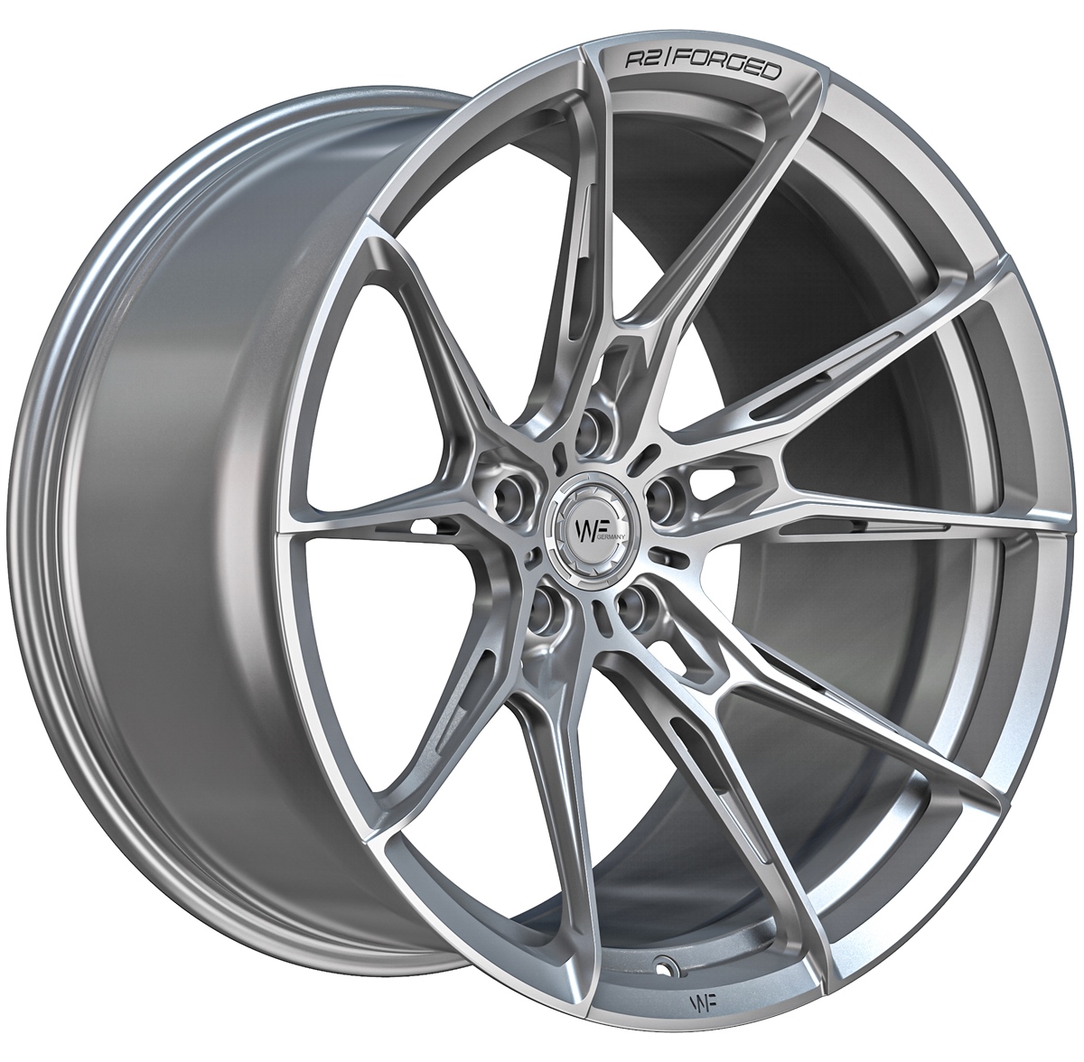 Wheelforce Wheels R.2-FG 22x10.5 ET15 5x132 Frozen Silver