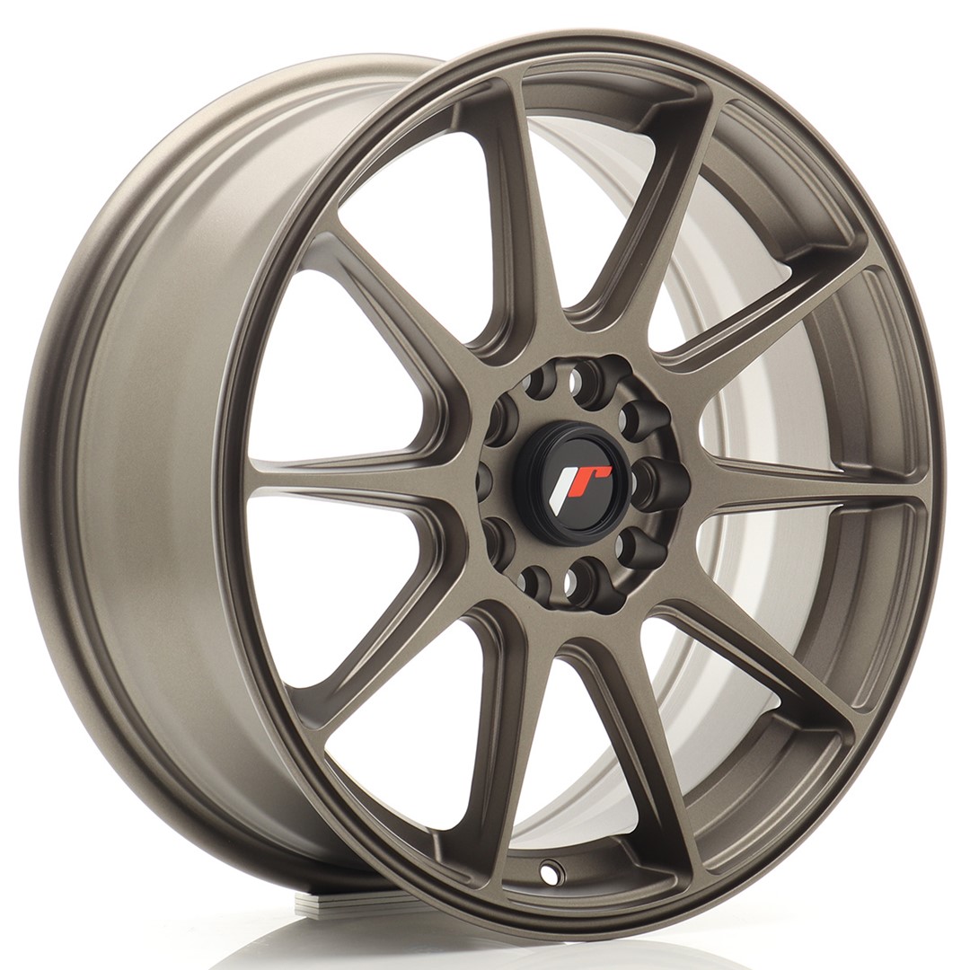 Japan Racing JR11 17x7 ET25 4x100/108 Matt Bronze