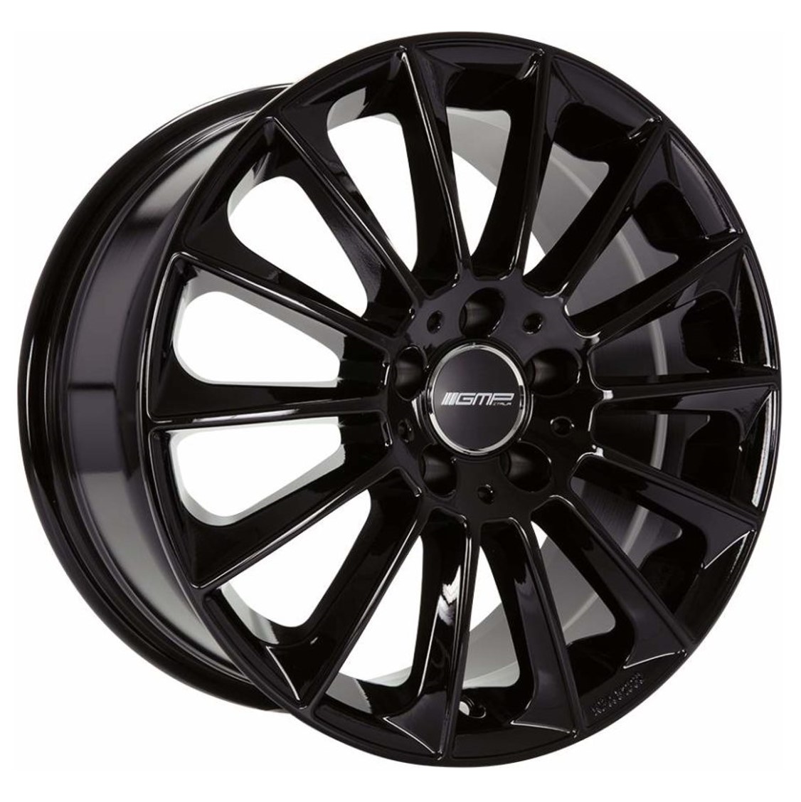GMP STELLAR 21x11.5 ET38 5x112 Black Gloss