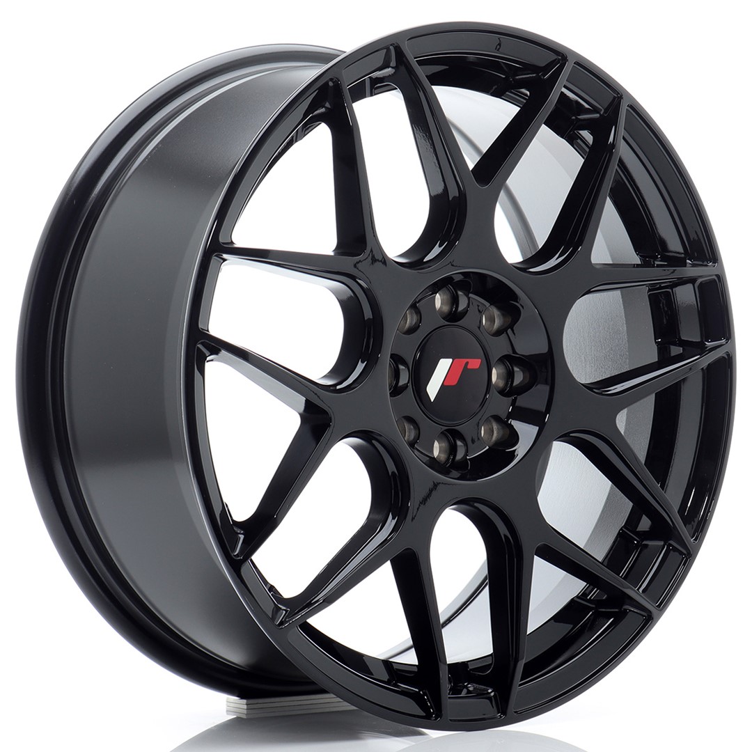 Japan Racing JR18 17x7 ET40 4x100/114.3 Gloss Black