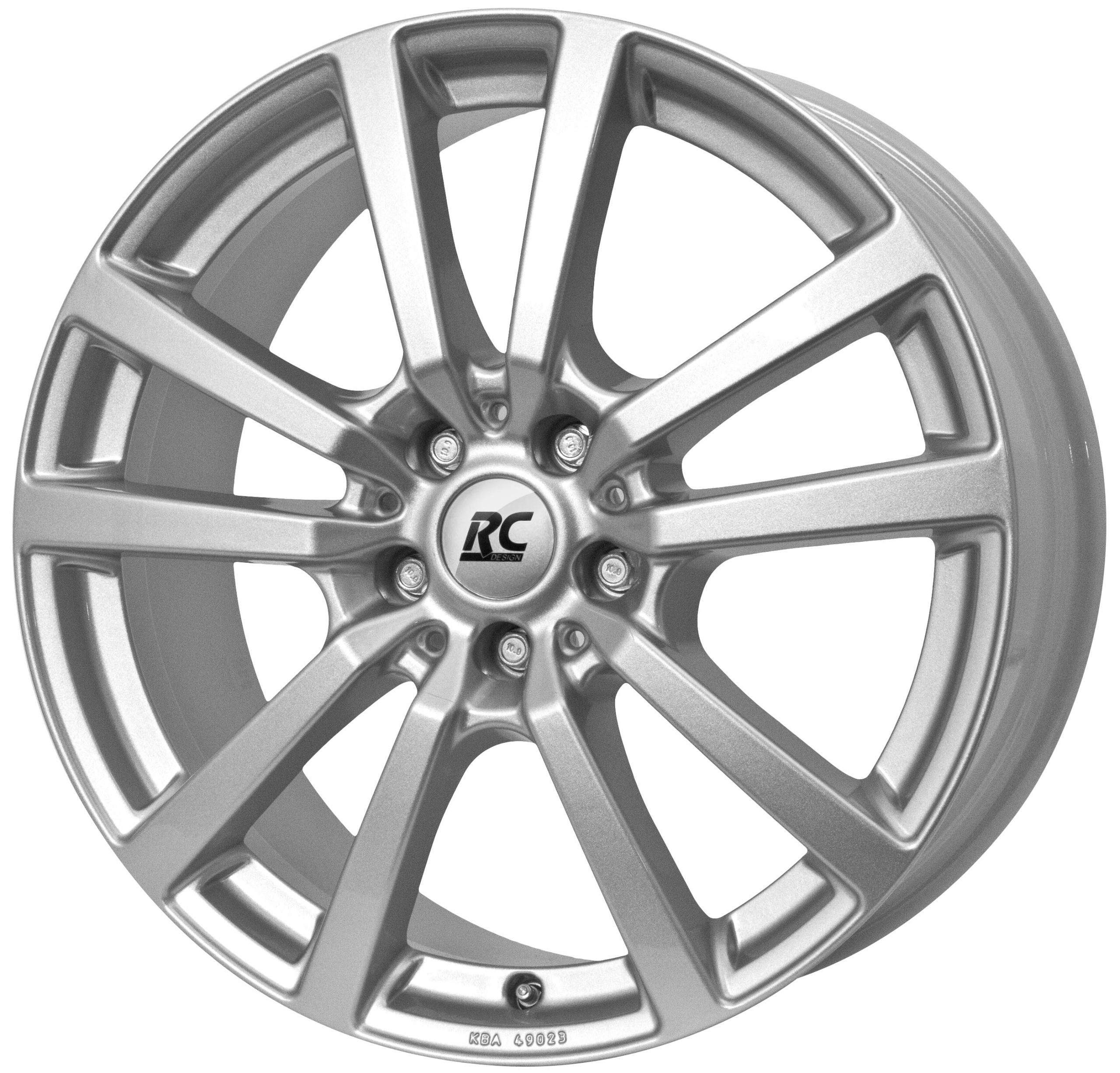 RCDesign RC25 18x8 ET53 5x112 Kristallsilber (KS)