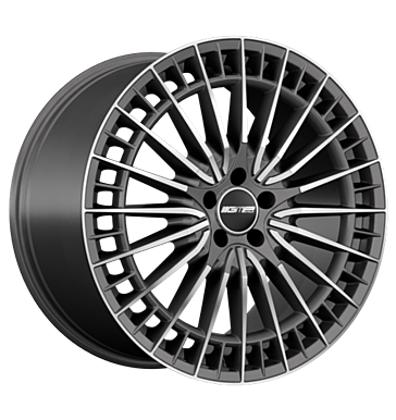 GMP QSTAR 18x7.5 ET45 5x112 Anthracite Diamond