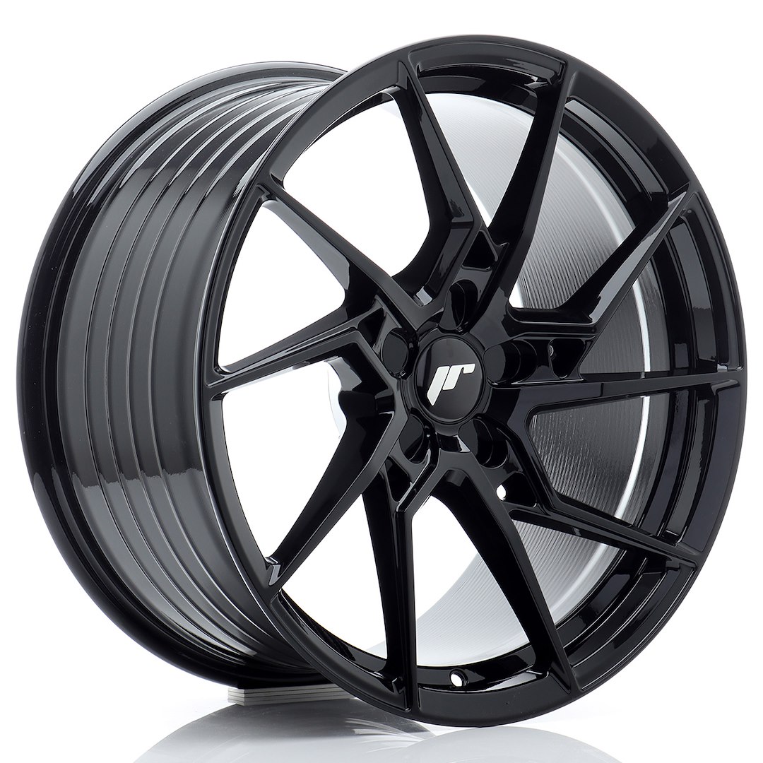 Japan Racing JR33 19x9.5 ET20-45 Noir Brillant (ET et PCD sélectionnables)