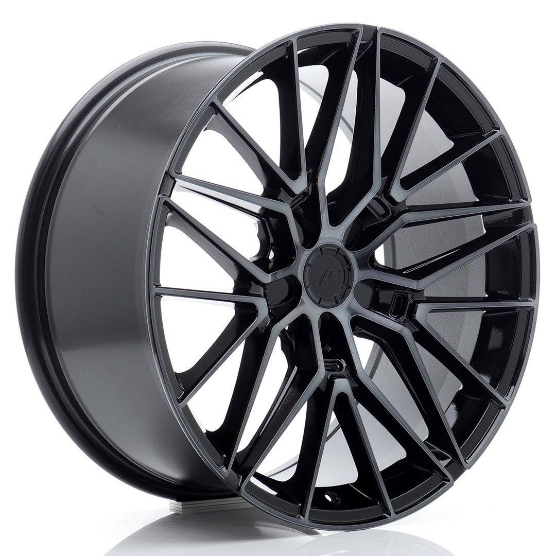 Japan Racing JR38 19x9.5 ET20-45 Blank (5H) Black Machined Tinted Face