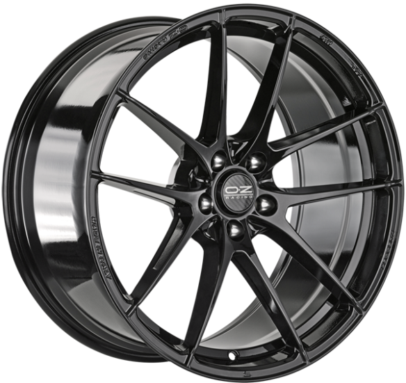 OZ LEGGERA HLT 20x8 ET30 5x112 Gloss Black