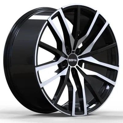 Sigma 977 in Black Machined Face Farbe