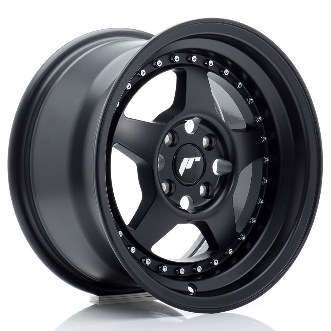 Japan Racing JR6 15x8 ET25 4x100 Matt Black