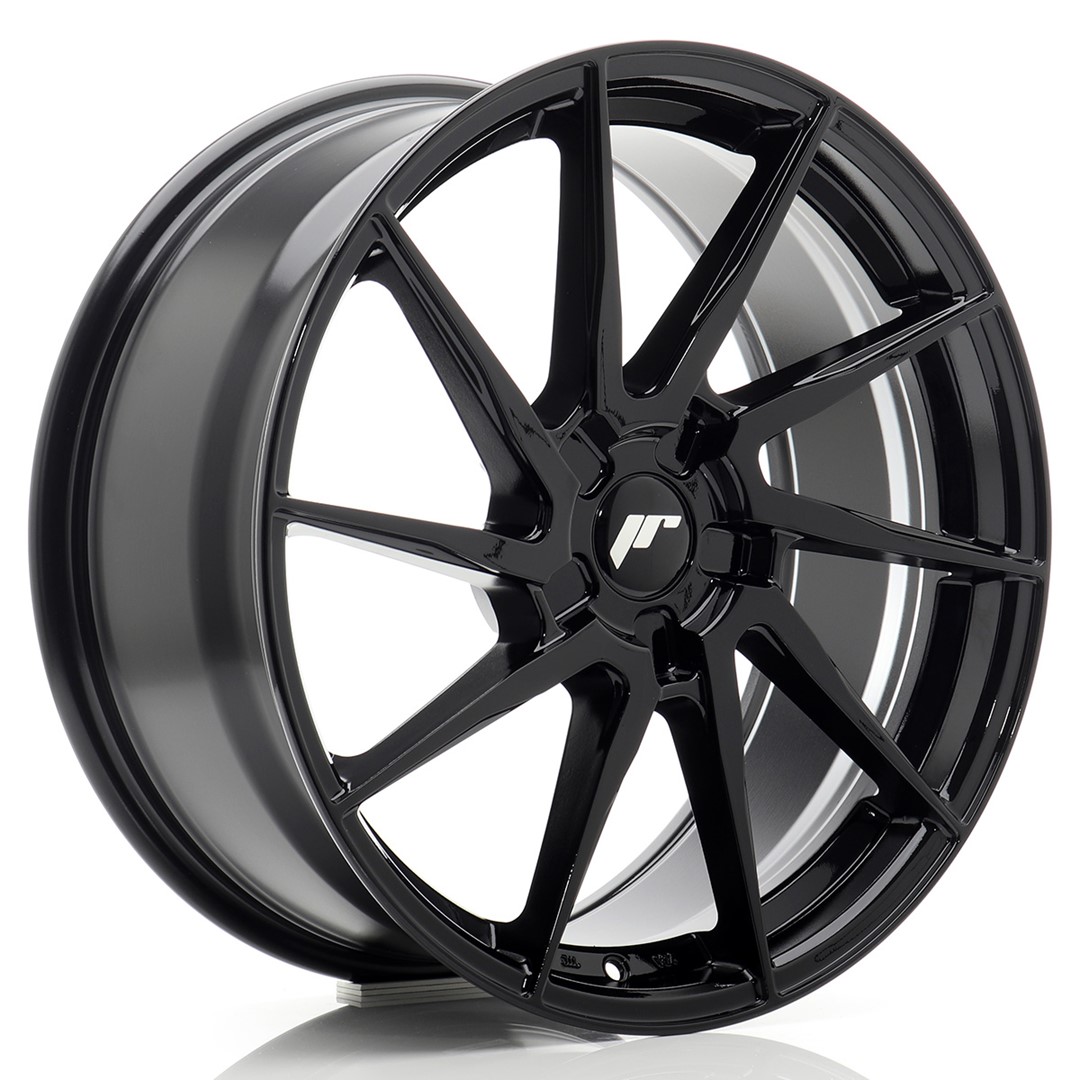 Japan Racing JR36 19x8.5 ET20-45 Noir Brillant (ET et PCD sélectionnables)
