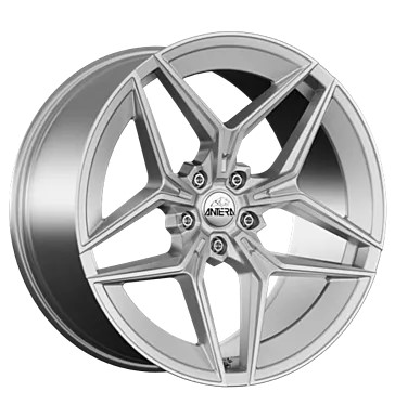 Antera A107 CONCAVE 21x11 ET40 5x120 Silver Ice
