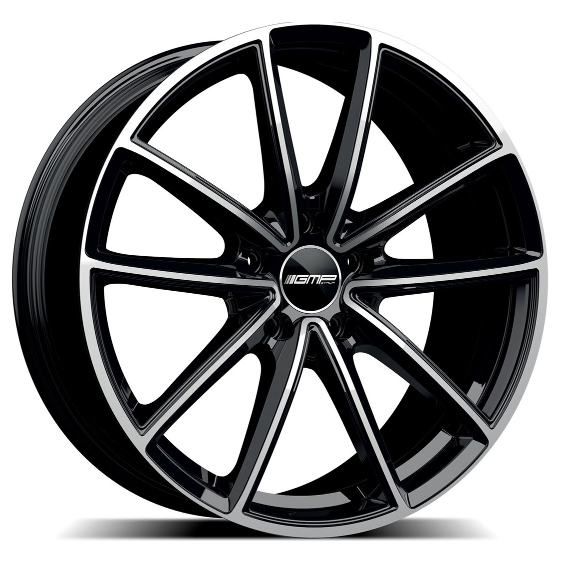 GMP TITAN 22X9.5 ET65 5X130 BLACK DIAMOND