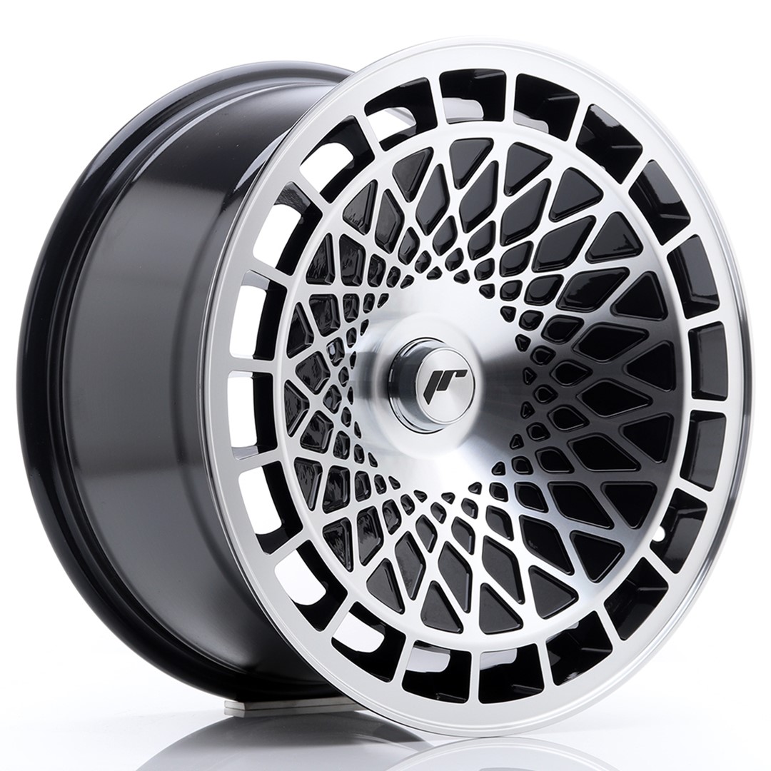 Japan Racing JR14 17x8.5 ET15 Blank Gloss Black Machined Face