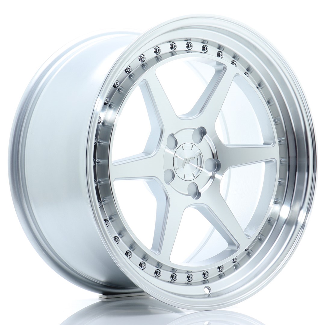 Japan Racing JR43 19x9.5 ET15-35 Silver Machined Face (ET und LK frei wählbar)