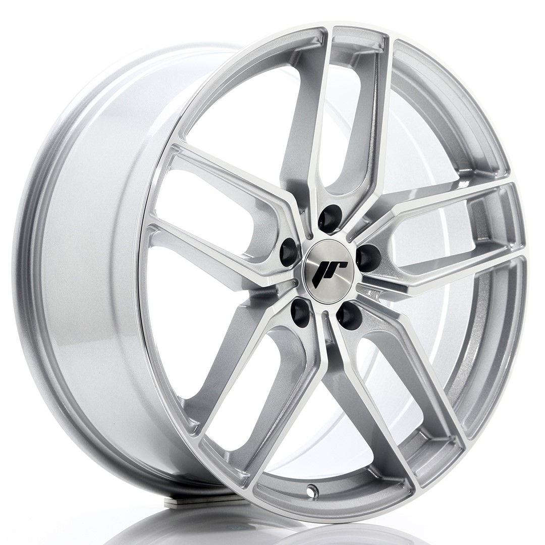 Japan Racing JR25 19x8.5 ET40 5x112 Silver Machined Face