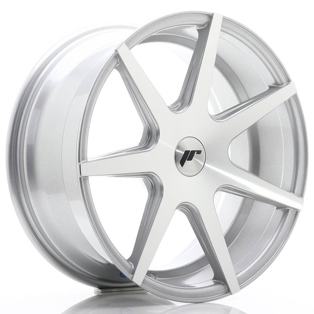 Japan Racing JR20 18x8.5 ET25-40 Blank Silver Machined