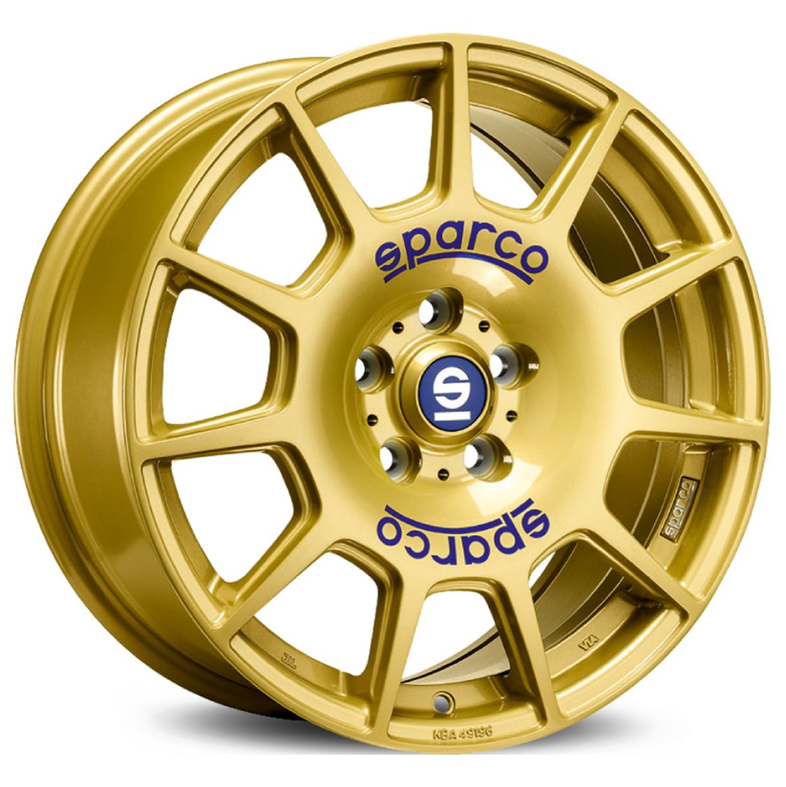 SPARCO SPARCO TERRA 17X7.5 ET48 5X100 RACE GOLD BLUE LETTERING