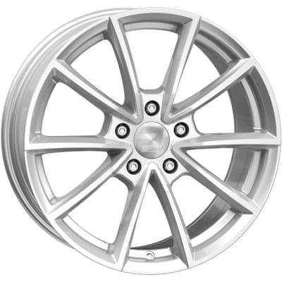 2DRV WH28 in Race Silber Lackiert Farbe