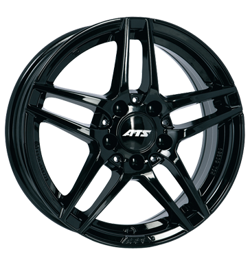ATS MIZAR 17x7 ET46.4 5x112 Noir Diamant