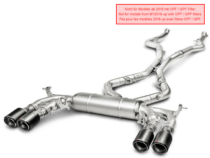 Akrapovic Complete Exhaust System