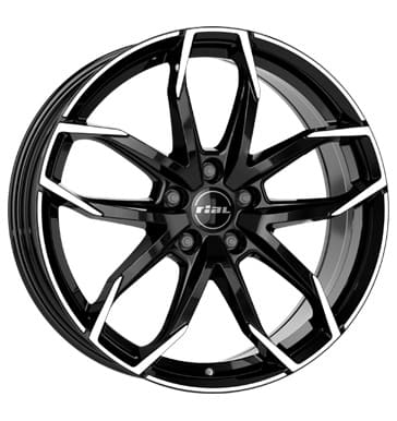 Rial Lucca in Diamant Schwarz Frontpoliert Farbe
