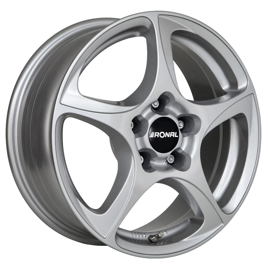 Ronal R53 17x8 ET48 5x112 Kristallsilber