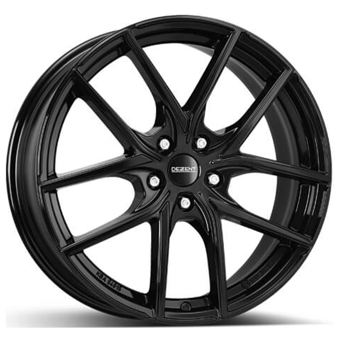 Dezent TO BLACK 17x7 ET50 5x114.3 Noir