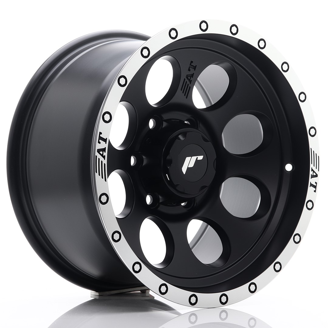 Japan Racing JRX4 16x9 ET0 6x139.7 Noir Mat Bord Usiné
