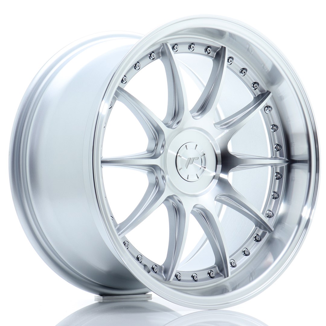 Japan Racing JR41 18x9.5 ET15-35 Silver Machined Face (ET und LK frei wählbar)