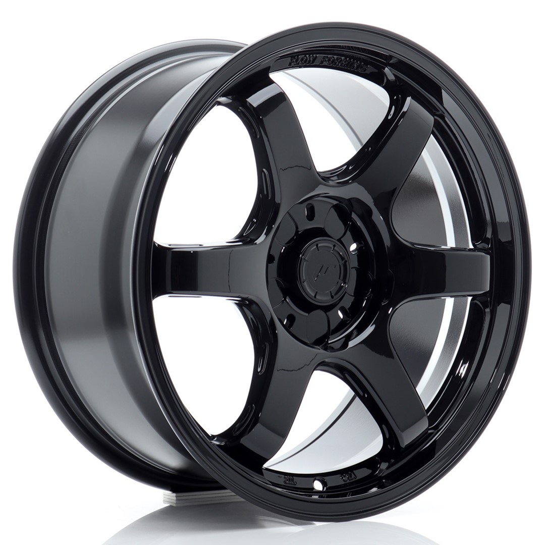 Japan Racing SL03 17x8 ET20-42 Noir Brillant (ET et entraxe au choix)