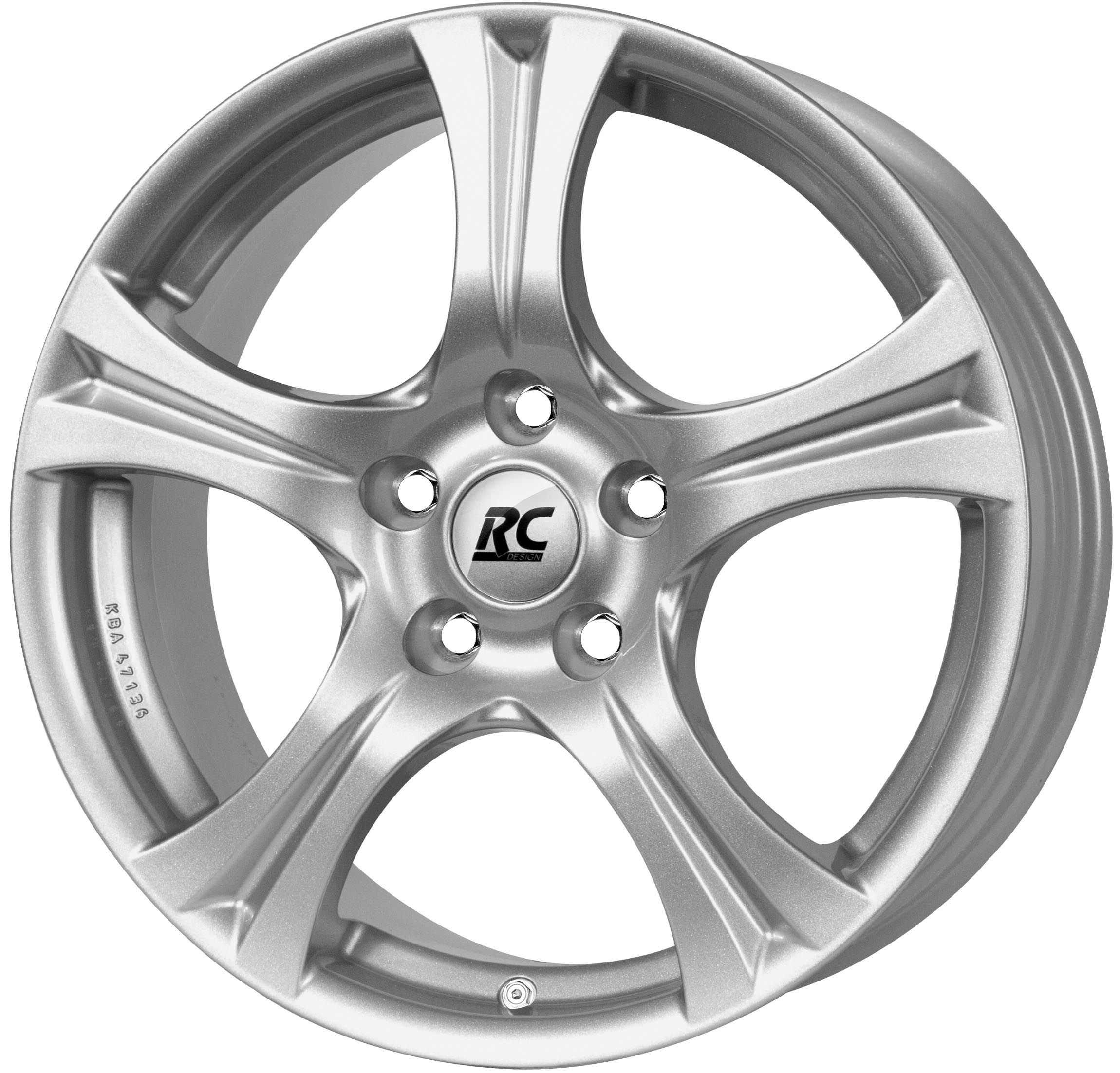 RCDesign RC14 16x7 ET38 5x100 Kristallsilber (KS)