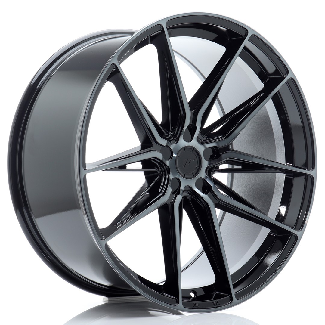 Japan Racing JR44 22x11 ET15-45 Black Machined Tinted Face (ET und LK frei wählbar)