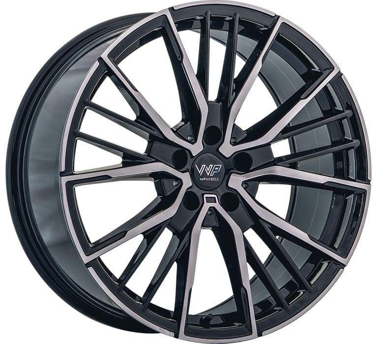 WP Wheels 356 in Glanz Schwarz Frontpoliert Farbe