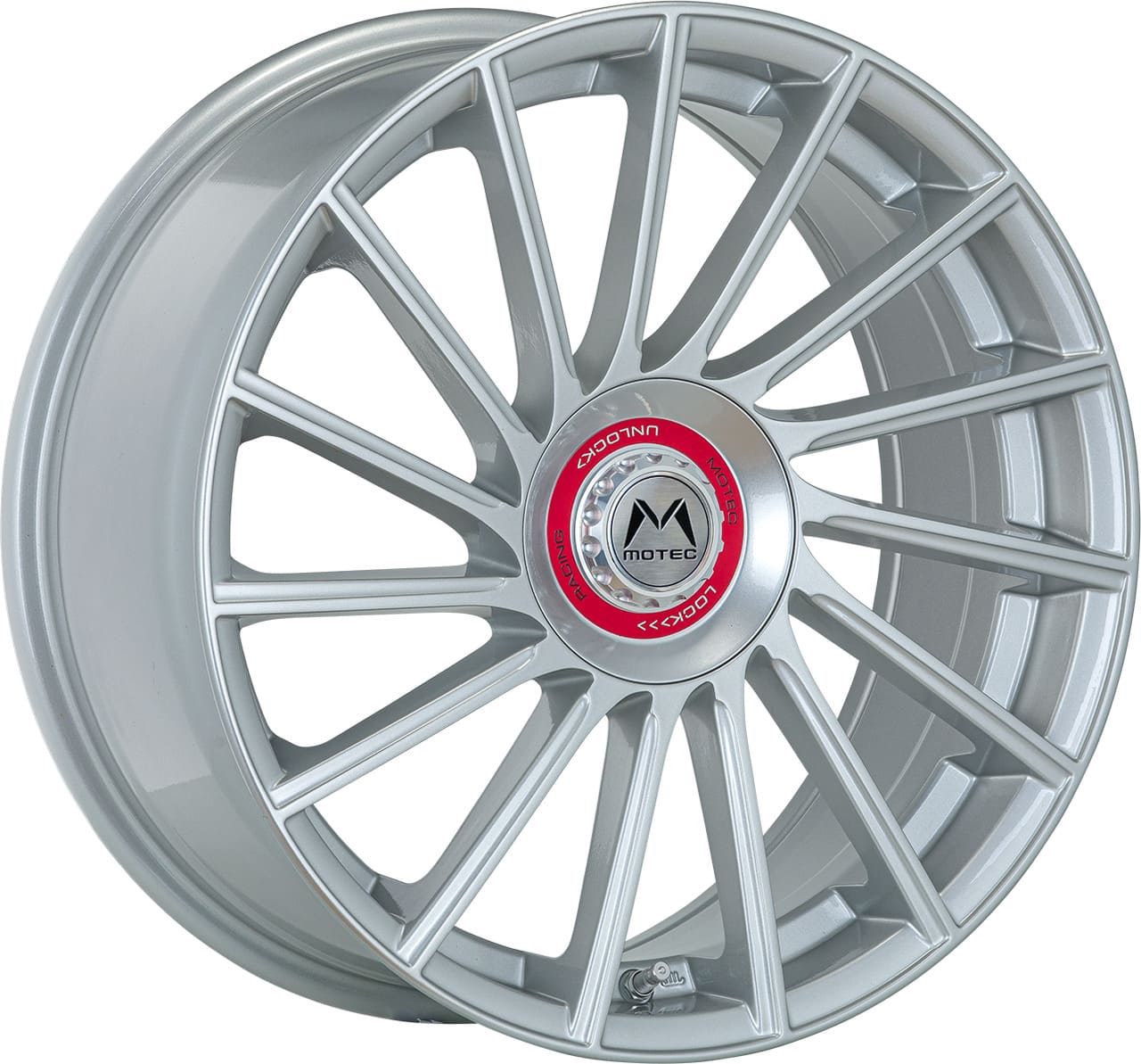 Motec MCT9R Tornado Revolution in High Gloss Silber Farbe