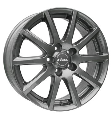 Rial MILANO 17x7 ET45 5x112 Titanium