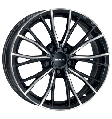 MAK MARK-D 19x9.5 ET44 5x112 Black Mirror