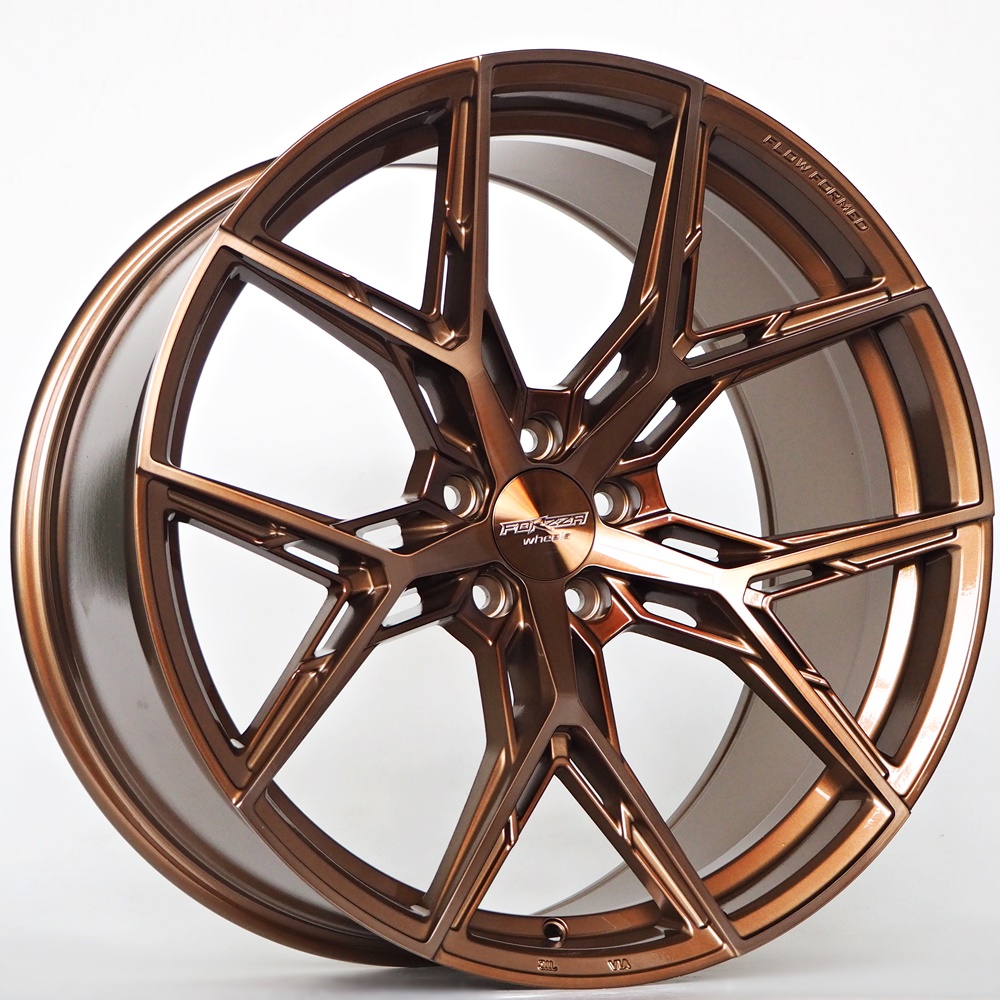 Forzza Wheels GRAVITY 21x10.5 ET40 5x112 Bronze Brossé + Vernis Transparent Bronze