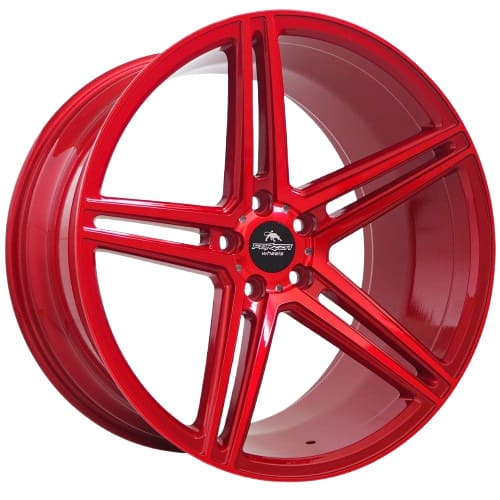 Forzza Wheels Bosan in Candy Red Farbe