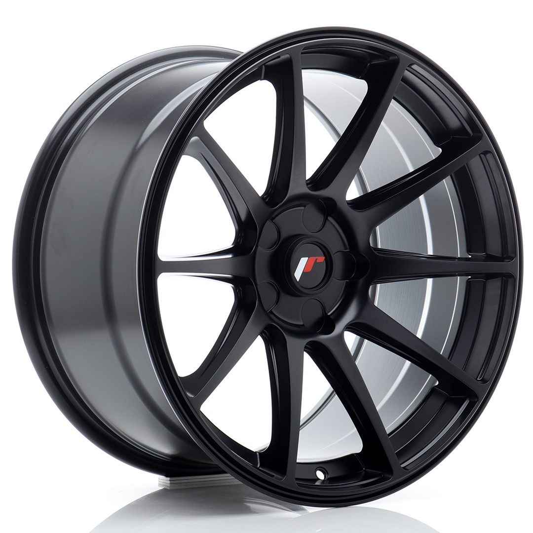 Japan Racing JR11 18x9.5 ET20-30 Blank (5H) Matt Black
