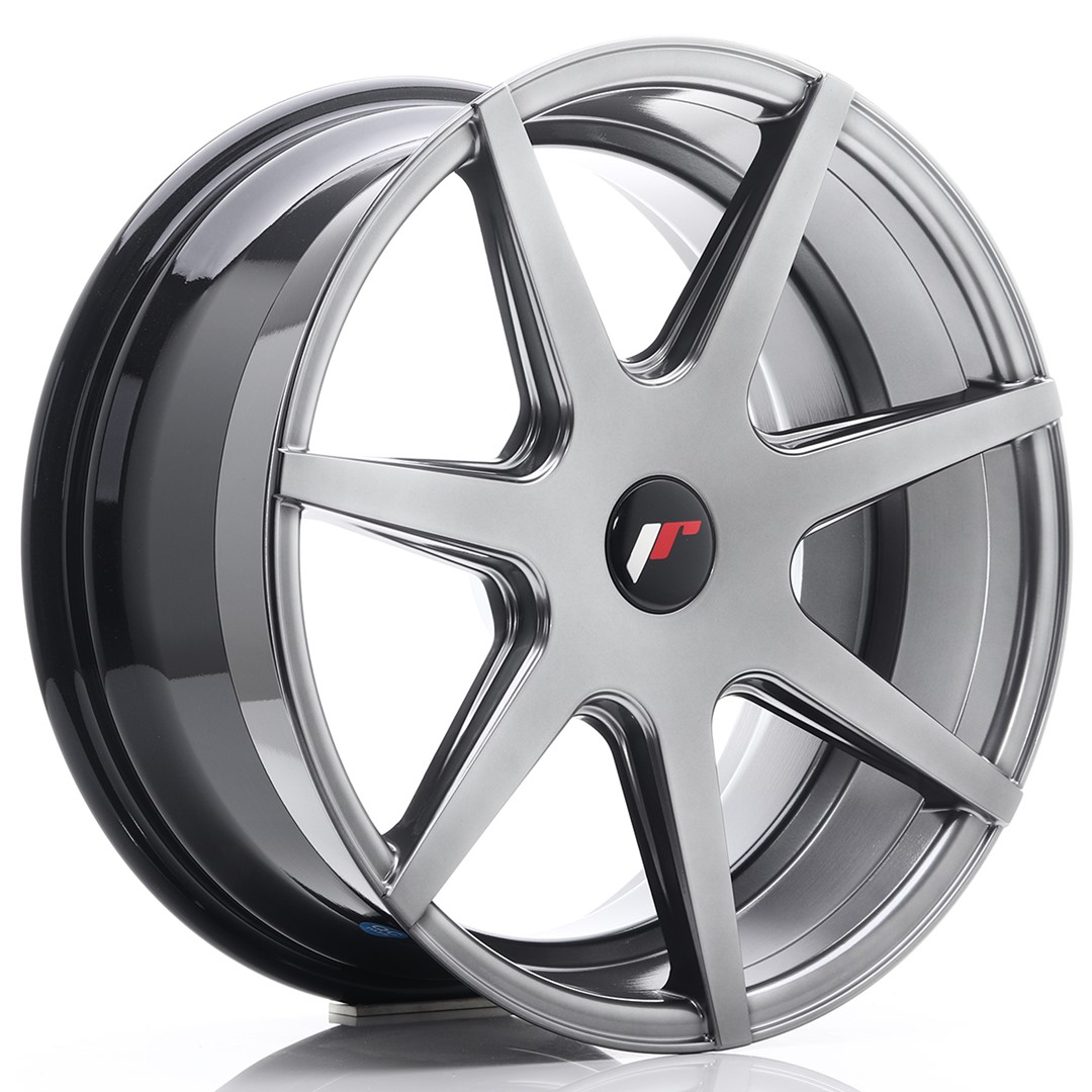 Japan Racing JR20 18x8.5 ET25-40 Blank Hyper Black