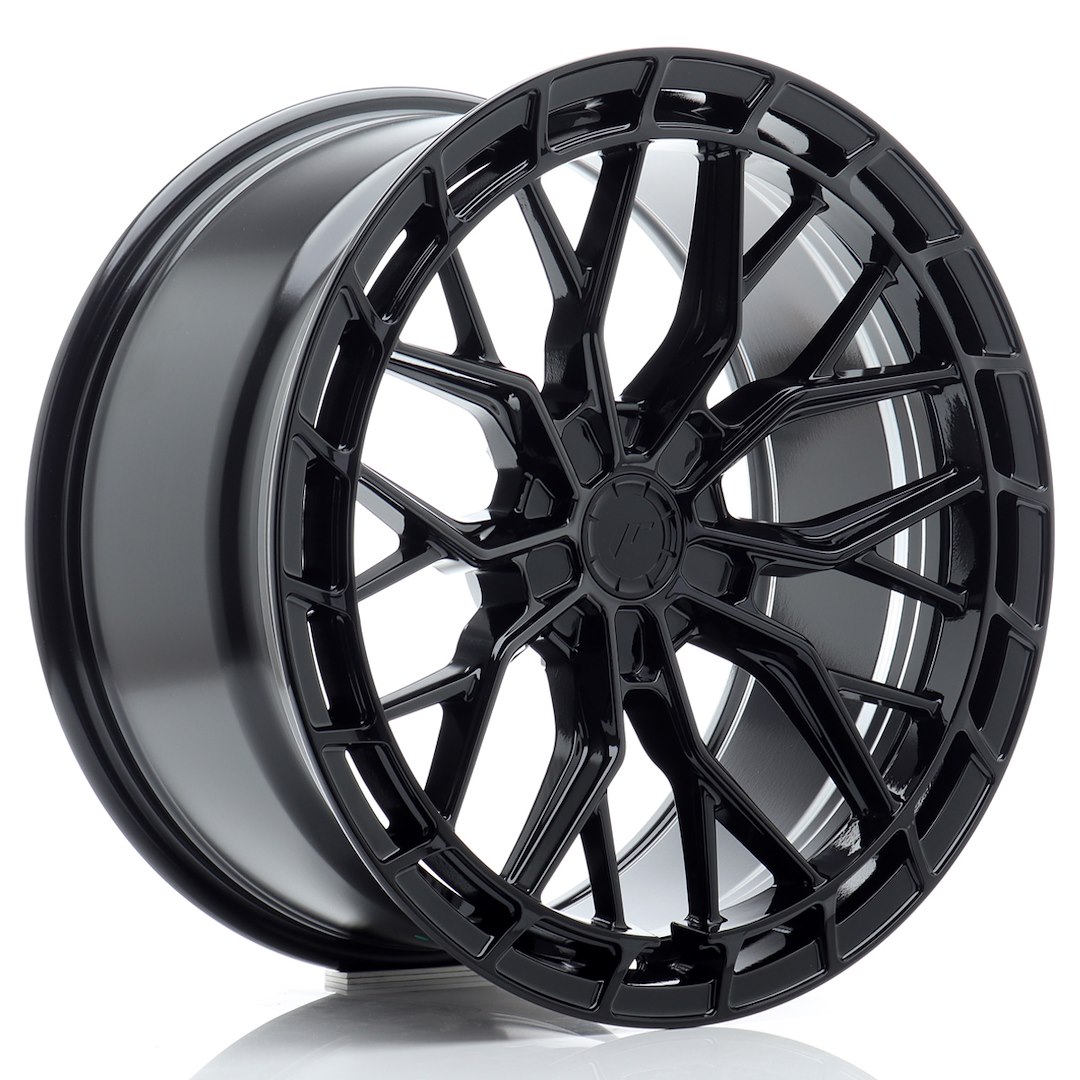 Japan Racing JR48 19x9.5 ET20-45 Noir Brillant (ET et entraxe sélectionnables librement)