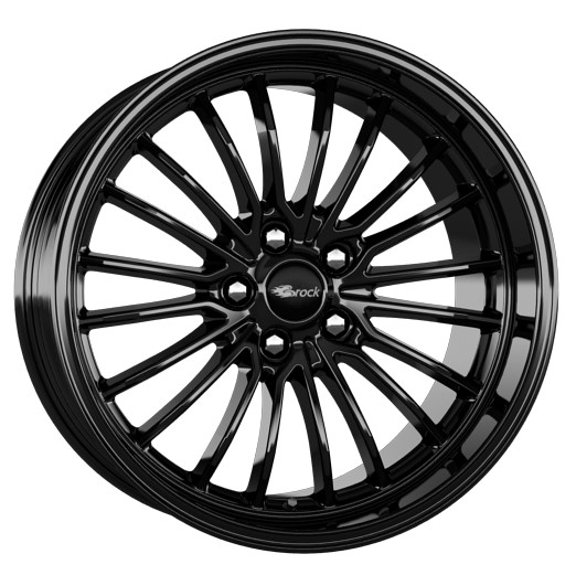 Brock B24GP 19x8.5 ET15 5x120 Schwarz Glanz (SG)