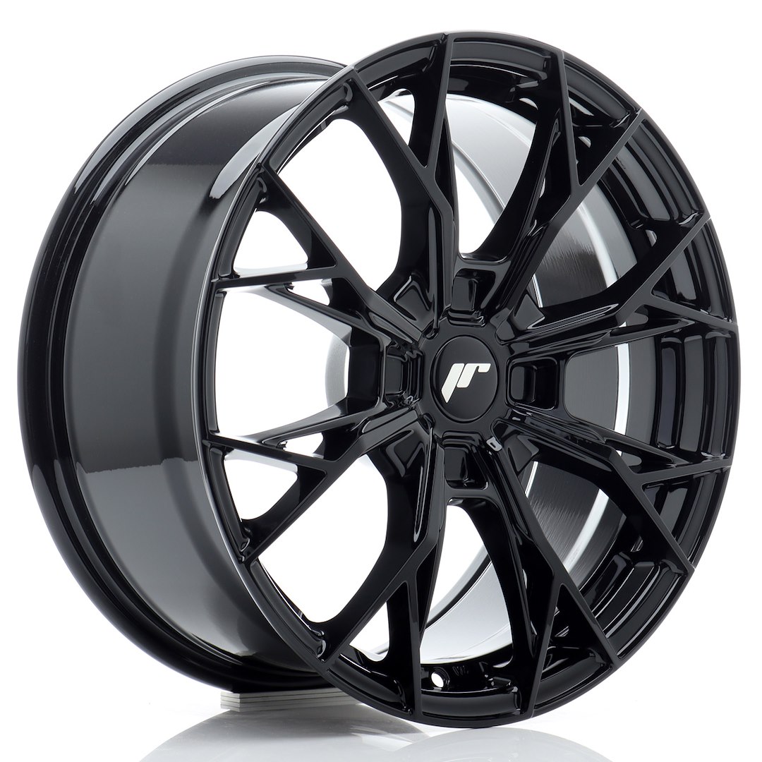 Japan Racing JR49 17x8 ET20-40 Noir brillant (ET et entraxe au choix)