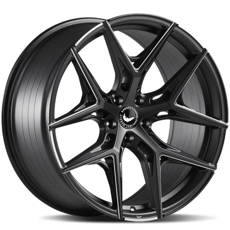 Barracuda Razzer in Mattblack Gefrast Farbe