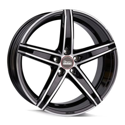 MAM OX-18 in Black Front Polish Farbe