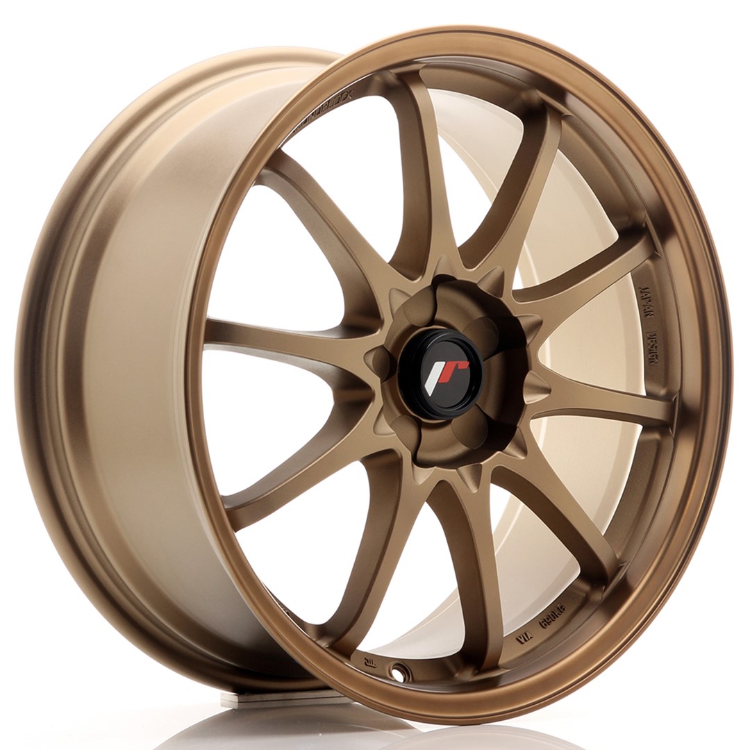 Japan Racing JR5 18x8 ET35 Blank (5H) Dark Anodized Bronze